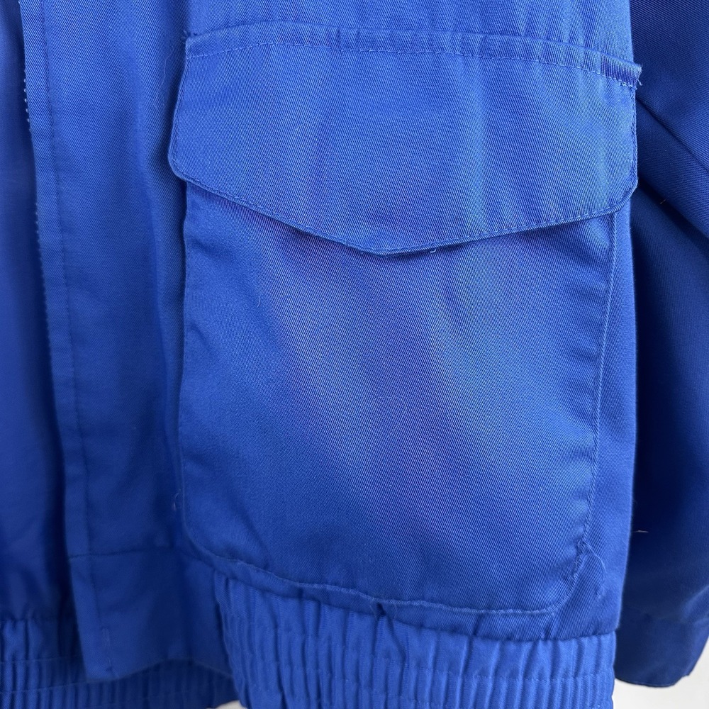 Vintage 80s Grandpa Workwear Blue Tabi International Jacket‎ Bomber Men's Large - Picture 12 of 16